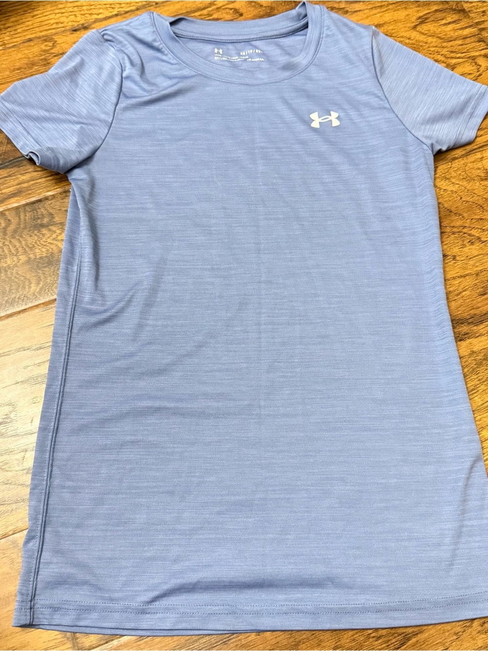 Under Armour Women Light Blue Short Sleeve Performance Tee XS